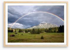 Rainbows Framed Art Print 56773081