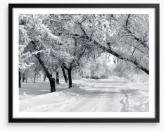 Winter wonderland Framed Art Print 57052363