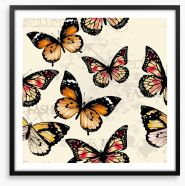 Butterflies Framed Art Print 57486354