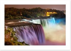 Niagara Falls twilight Art Print 57672845