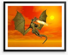 Dragons Framed Art Print 57711477