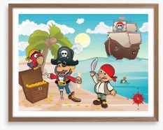 Pirates Framed Art Print 57939686