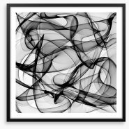 Unfolding chaos Framed Art Print 58035171