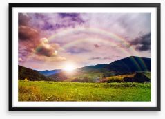 Rainbows Framed Art Print 58316188