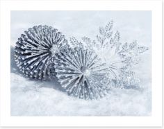 Snowflakes Art Print 58343267