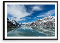 Glaciers Framed Art Print 58554036