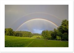 Rainbows Art Print 58817273