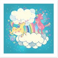 Rainbows Art Print 58841846