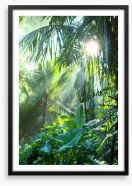Deep in the jungle Framed Art Print 58897133