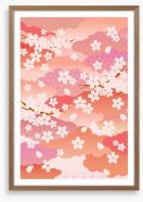 Sakura celebration Framed Art Print 58964515