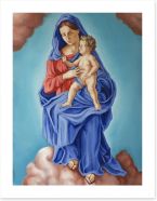 Mother with child Art Print 59034969