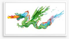 Dragons Framed Art Print 59158081