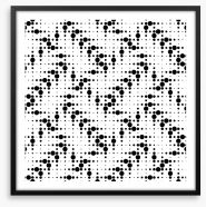 Pattern recognition Framed Art Print 60527017