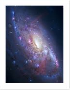 Deep space spiral galaxy Art Print 60618261