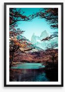 Mt. Fitz Roy in Patagonia Framed Art Print 60708503