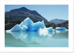Los Glaciares national park Art Print 60760243