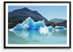 Los Glaciares national park Framed Art Print 60760243