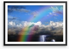 Rainbows Framed Art Print 60981890