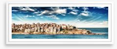 Bondi shores panorama Framed Art Print 61109197