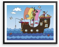 Pirates Framed Art Print 61244463