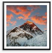 Evening at Everest Framed Art Print 61360835