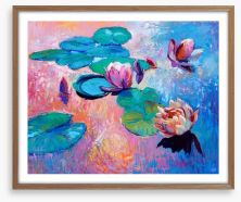 Water lilies Framed Art Print 61699665