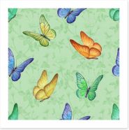 Fluttering Art Print 61750746