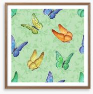 Fluttering Framed Art Print 61750746