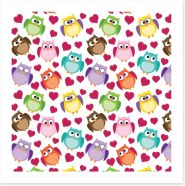 Owls Art Print 61789974