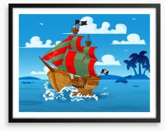 Pirates Framed Art Print 61969963