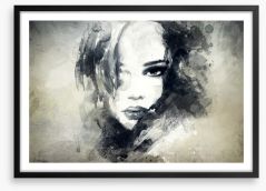 Abstract woman Framed Art Print 61980235