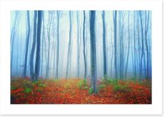Autumn fairytale forest Art Print 61996892