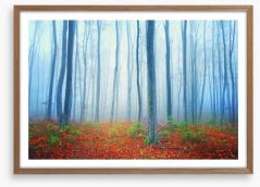 Autumn fairytale forest Framed Art Print 61996892