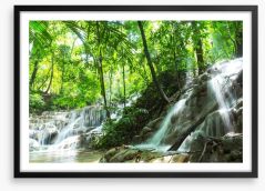 Waterfalls Framed Art Print 62023169