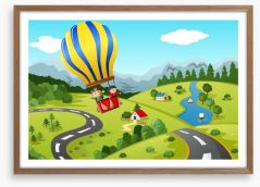 Balloons Framed Art Print 62458943