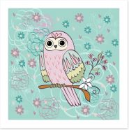 Pretty little owl Art Print 62718336