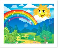 Rainbows Art Print 62731564