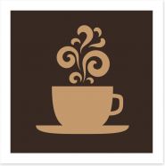 The beauty of coffee Art Print 62906447