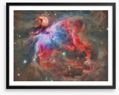 M42 Orion Nebula Framed Art Print 63050337