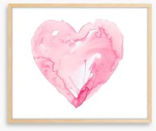 Watercolour heart