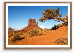 Monument Valley mesa Framed Art Print 63392103