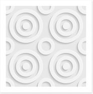 Circles and rings Art Print 63473269