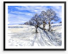 Winter Framed Art Print 63685588