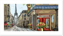 Streets of Paris Art Print 63801570