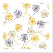Drifting dandelions Art Print 63866950