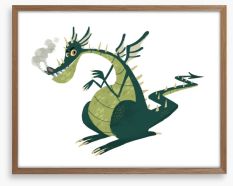 Knights and Dragons Framed Art Print 64023217