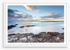 Dawn at Jervis Bay Framed Art Print 64182984