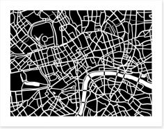 The streets of London Art Print 64363959
