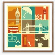 Tour of London Framed Art Print 65237500