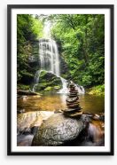 Catawba Falls Framed Art Print 65742459